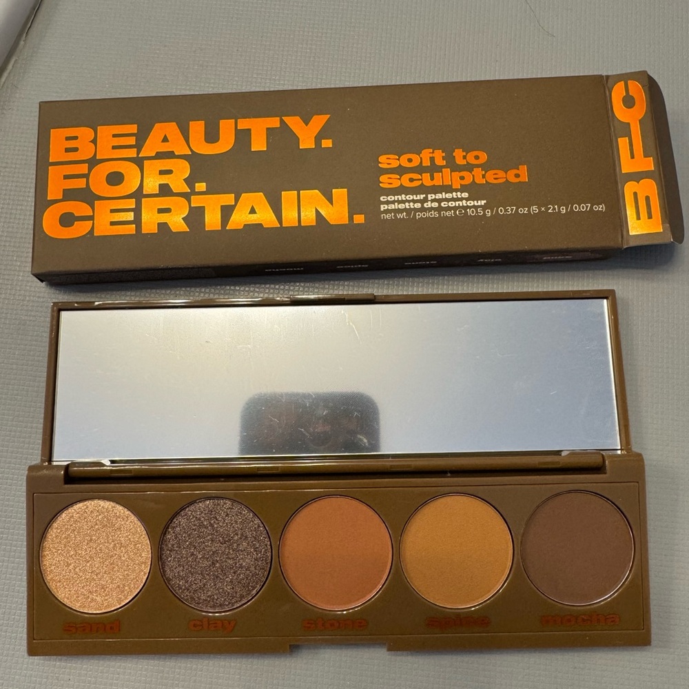 Soft to Sculpted Contour Palette - Sand, Clay, Stone, Sable, Mocha